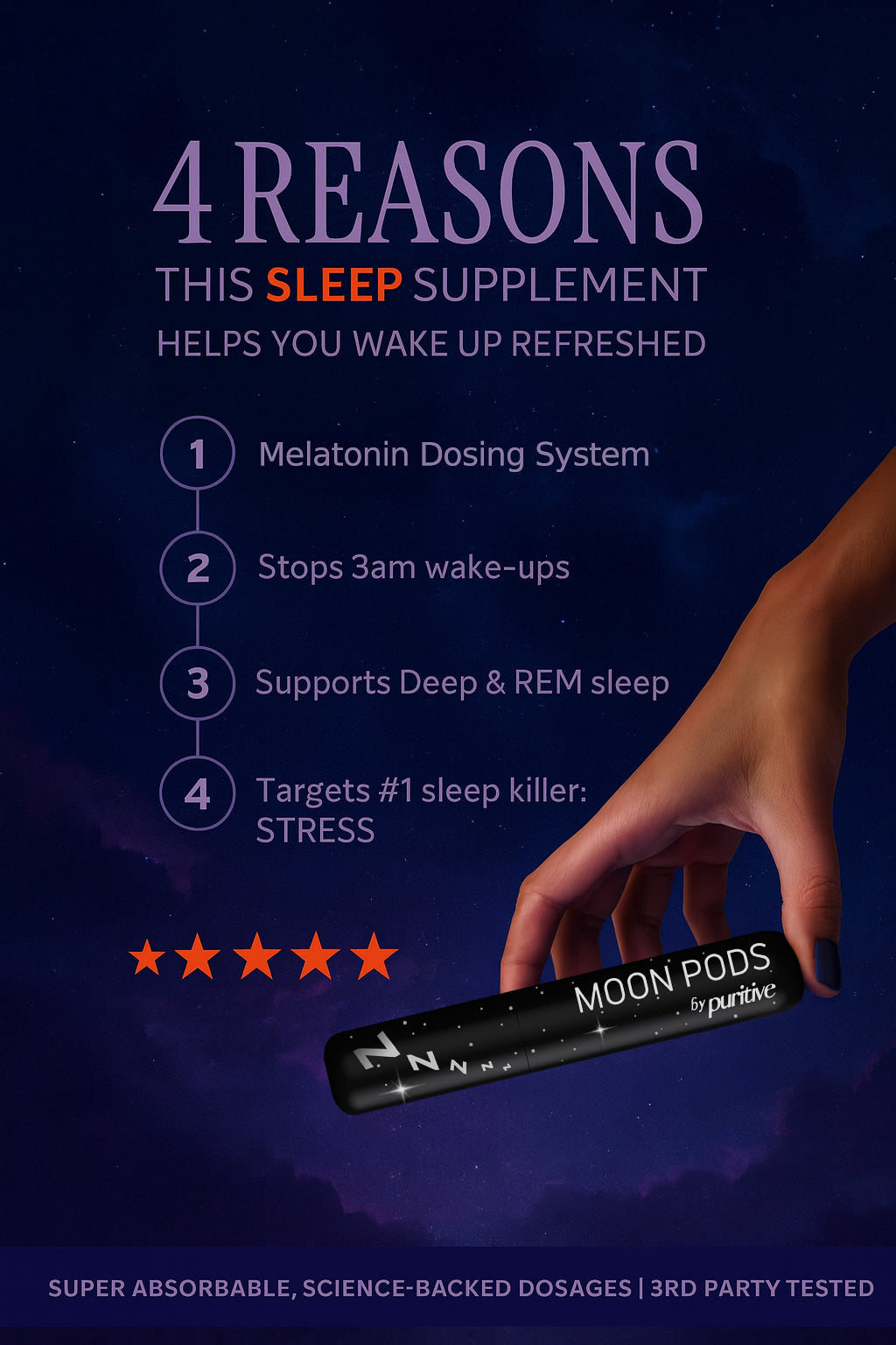 Melatonin Sleep Diffuser for Deep Rest